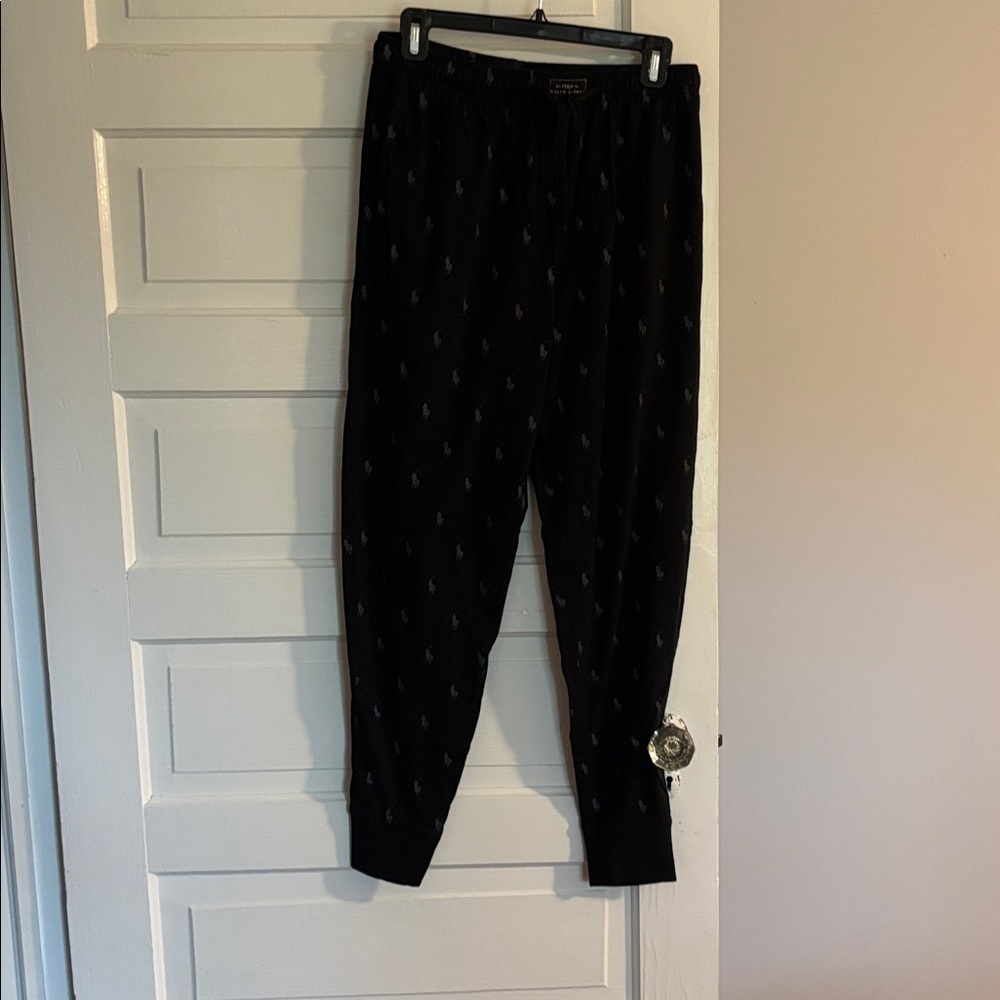Polo by Ralph Lauren Black Sleep Jogger Pants